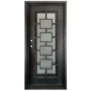 Zamora Wrought Iron Entry Door Left Swing 3068